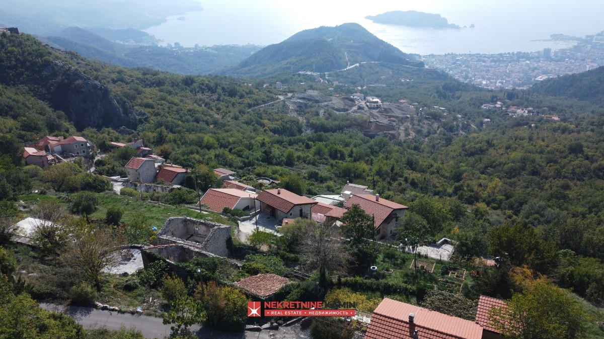 Special Offer: Old Stone House (Ruin) with a Conceptual Design, Lapčići above Budva